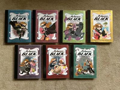 Princess in Black Series 1-7, by Shannon and Dean Hale (hardcovers)
