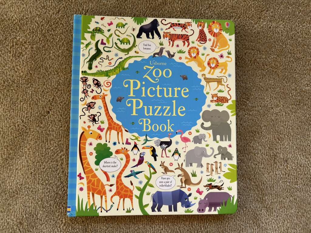 Usborne Zoo Picture Puzzle Book