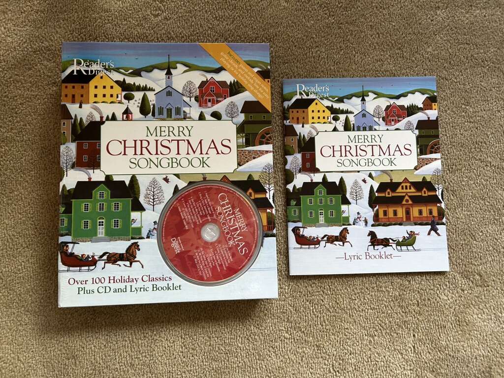 The Reader's Digest Merry Christmas Songbook and Lyric Booklet