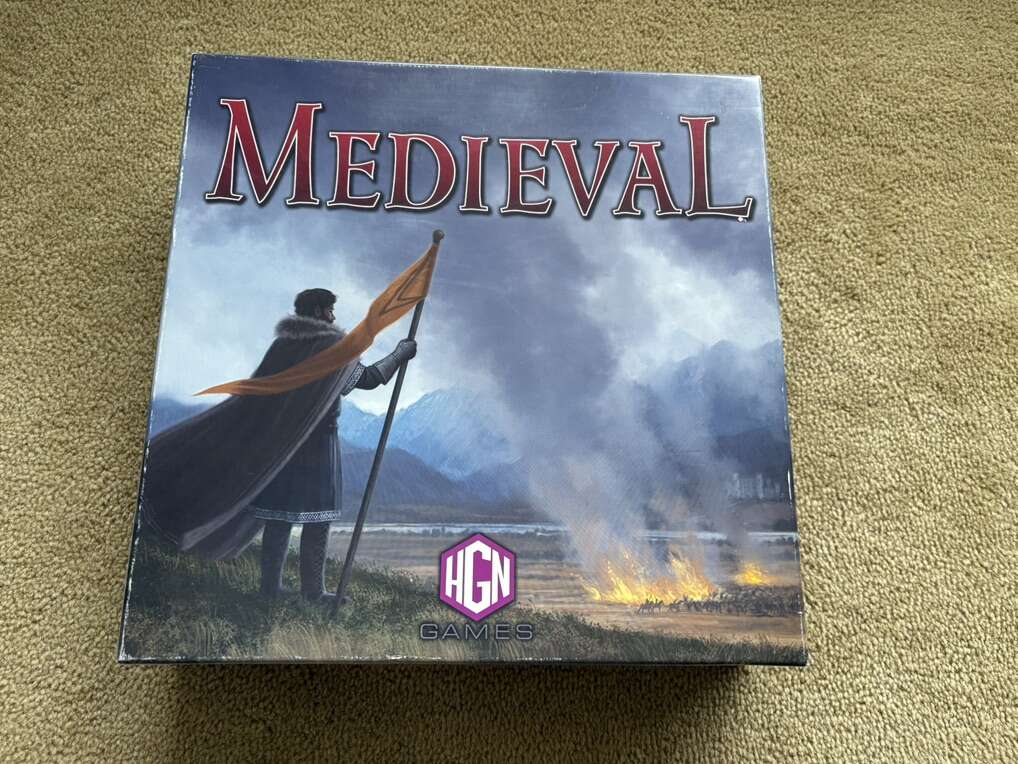COMPLETE Medieval Board Game
