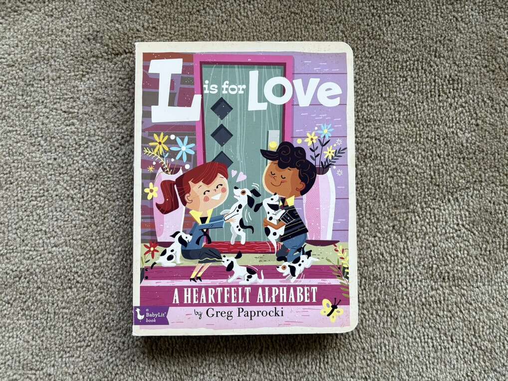 L is for Love BabyLit Board Book
