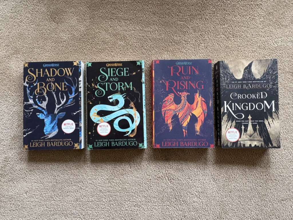 4 Shadow and Bone Books, by Leigh Bardugo (paperbacks)