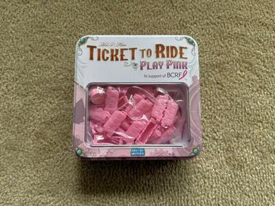 COMPLETE Ticket to Ride: Play Pink Expansion