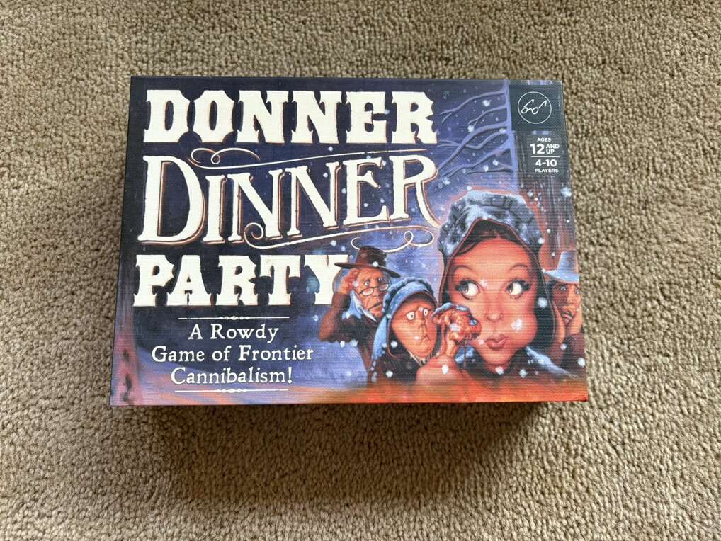NEW Donner Dinner Party Game