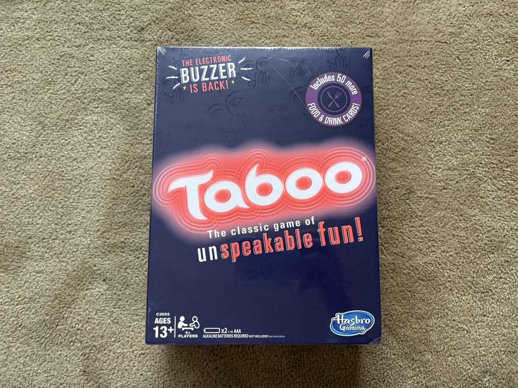 NEW Taboo Game