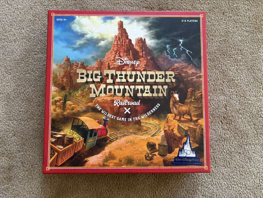 COMPLETE Disney Big Thunder Mountain Railroad Game
