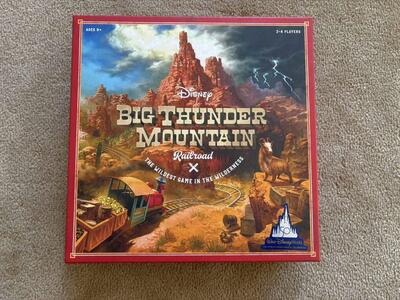 COMPLETE Disney Big Thunder Mountain Railroad Game