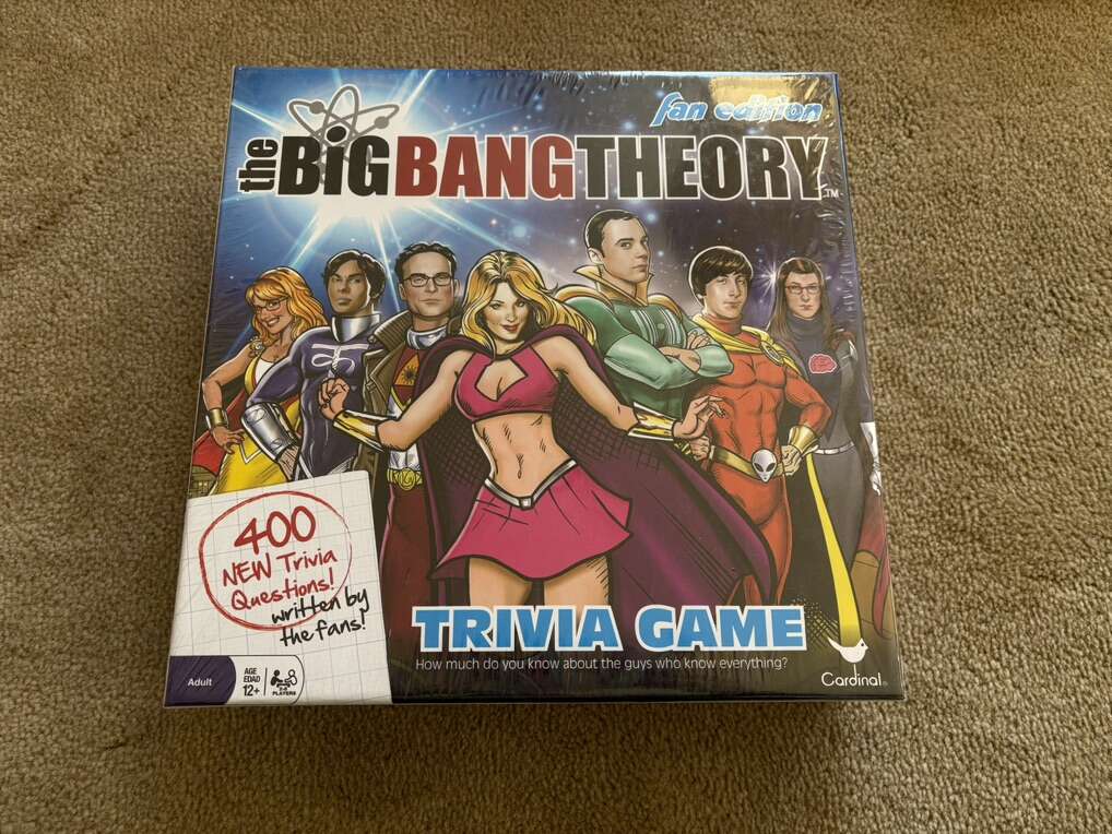 NEW The Big Bang Theory: Fan Edition Trivia Game