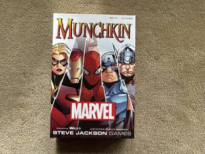 COMPLETE Munchkin: Marvel Game