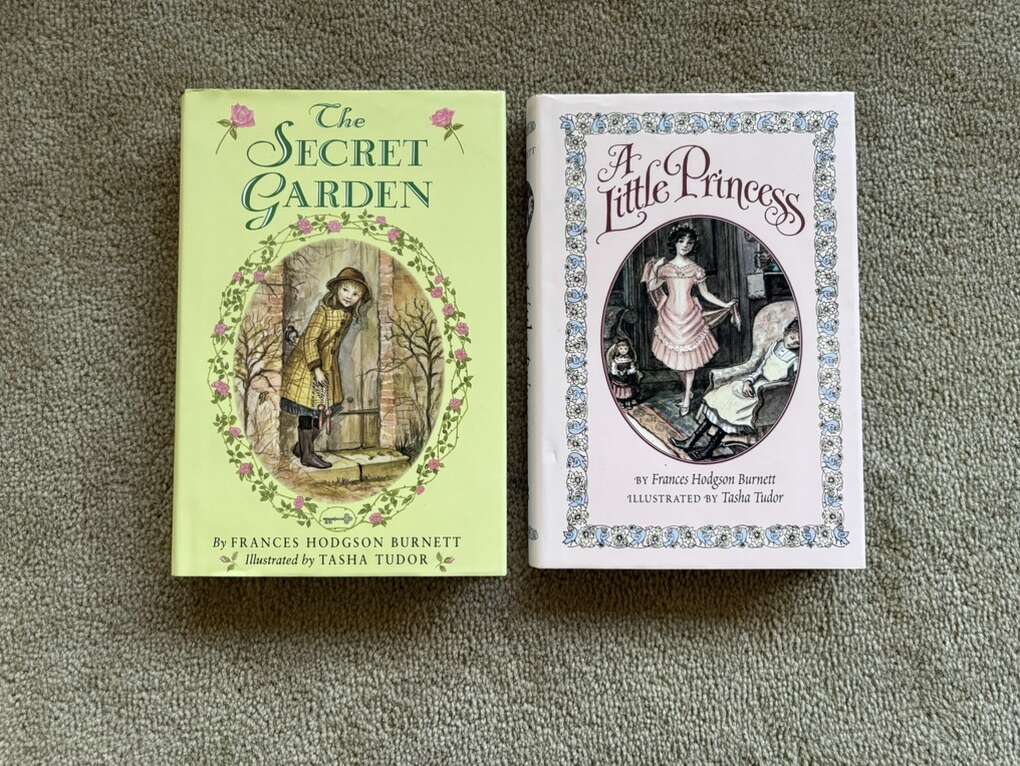 Vintage The Secret Garden, A Little Princess (hardcovers)