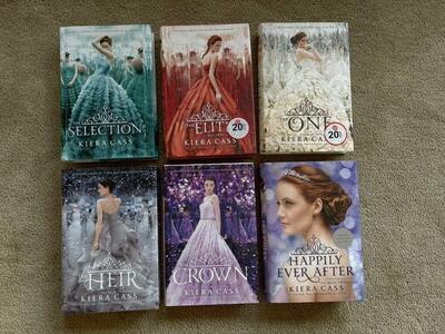 The Selection Series (plus one), by Kiera Cass (hardcovers)