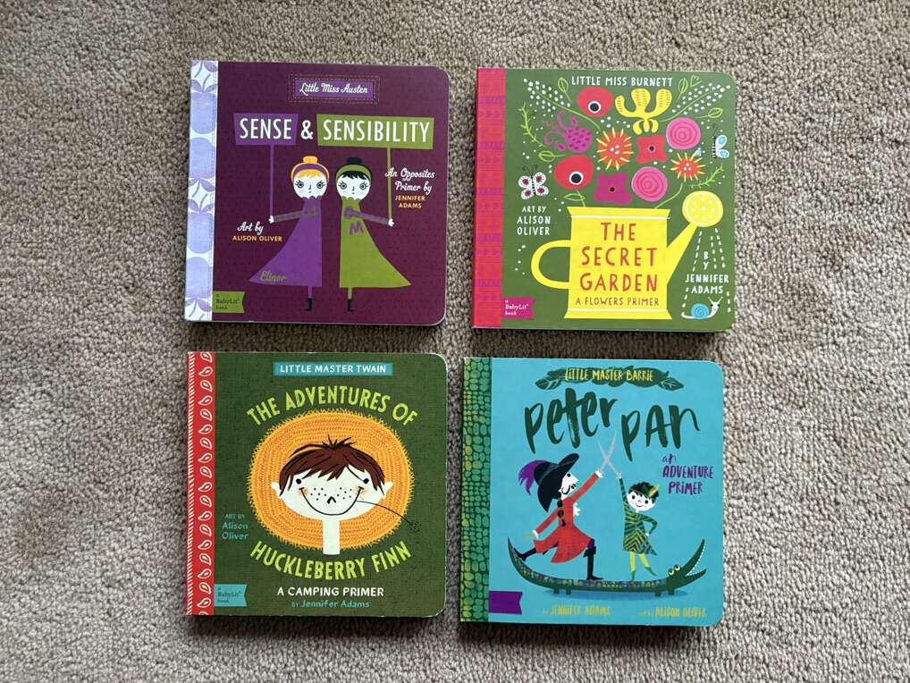 Four BabyLit Board Books, Set 4 (small)