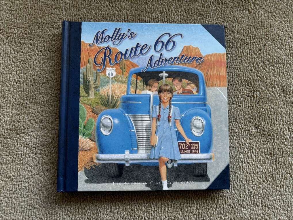American Girl Molly's Route 66 Adventure Book