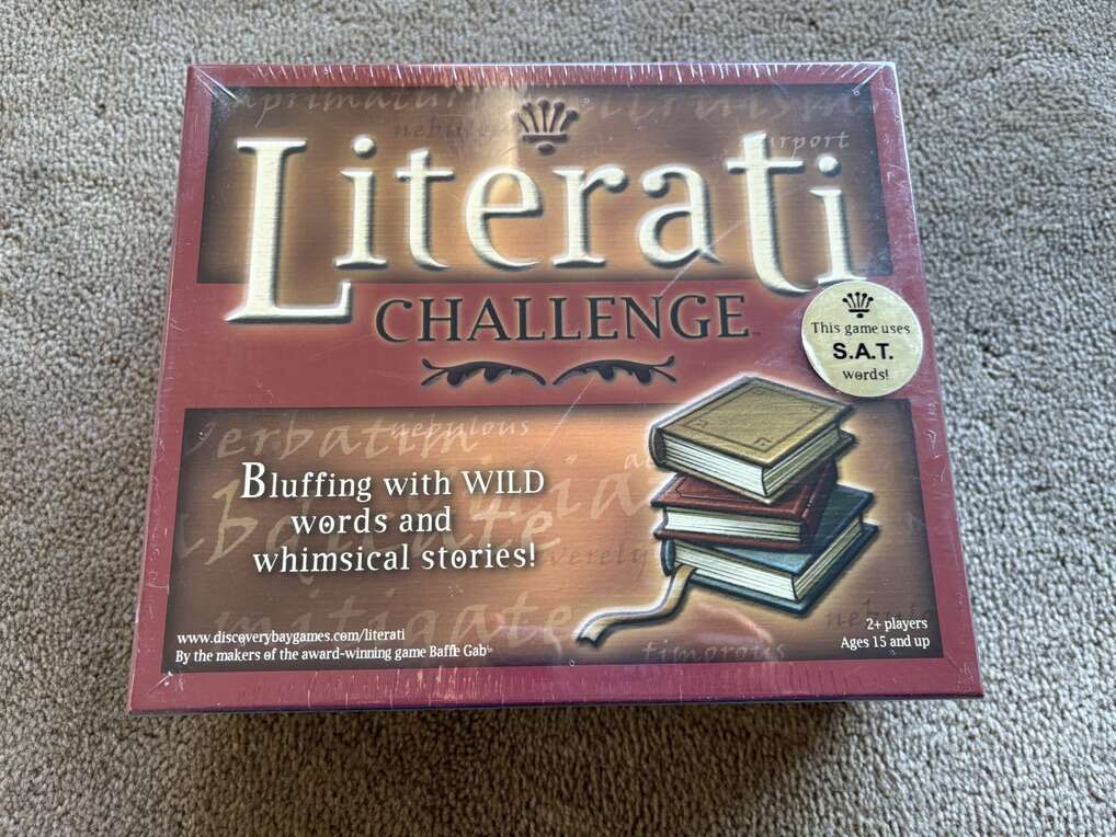 NEW Literati Challenge Game