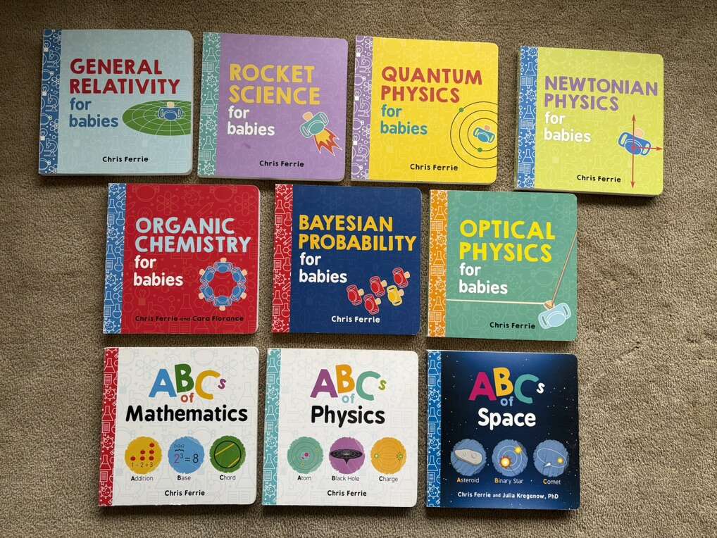 10 Science for Babies Board Books (large)