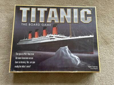 COMPLETE 1998 Titanic: The Board Game