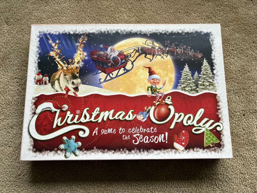 NEW Christmas-opoly Board Game
