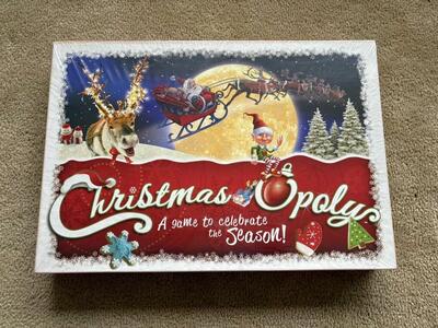 NEW Christmas-opoly Board Game