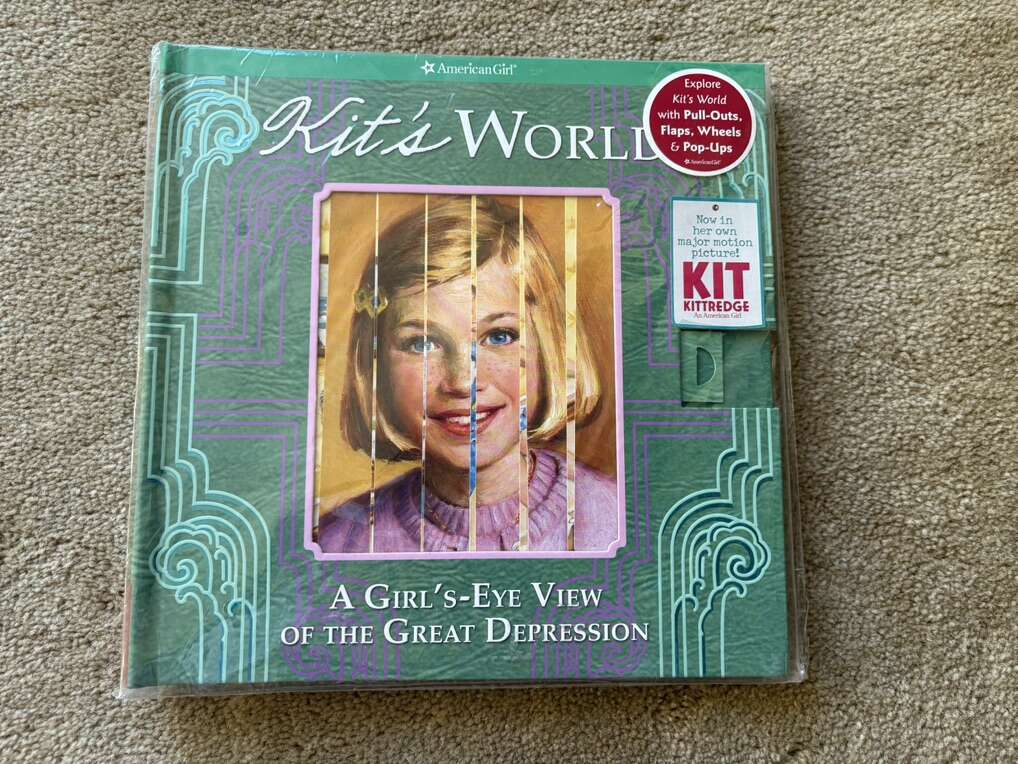 NEW American Girl Kit's World Pop-up Book
