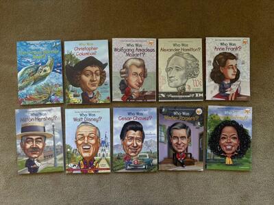 10 Who? What? Where? Books