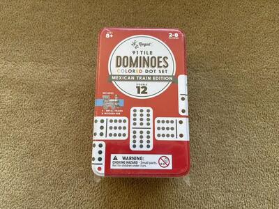 NEW Double 12 Dominoes Set