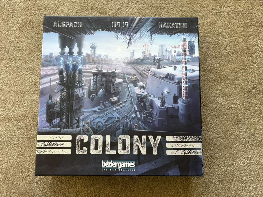 NEW Colony Board Game