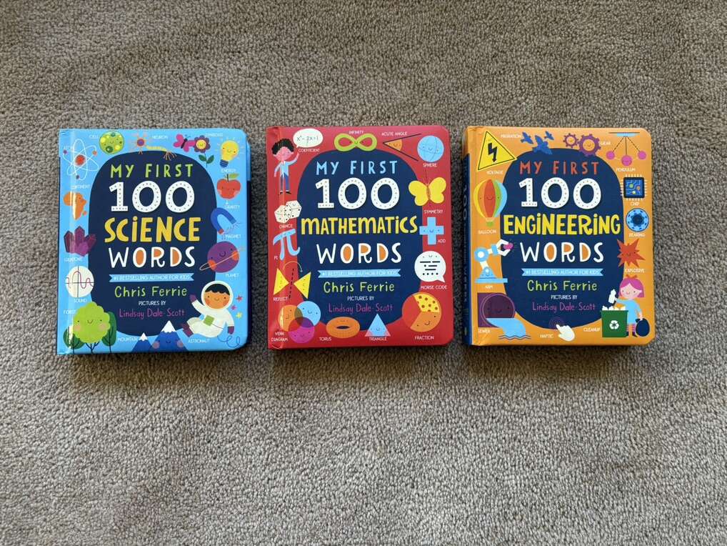 Three Science Board Books