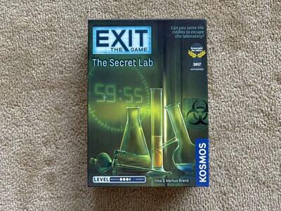 NEW EXIT: The Game--The Secret Lab