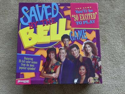 NEW Saved by the Bell Board Game