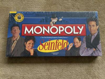 NEW Monopoly: Seinfeld Collector's Edition