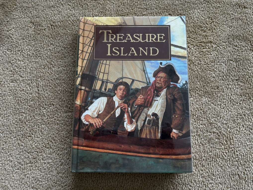 Treasure Island, by Robert Louis Stevenson