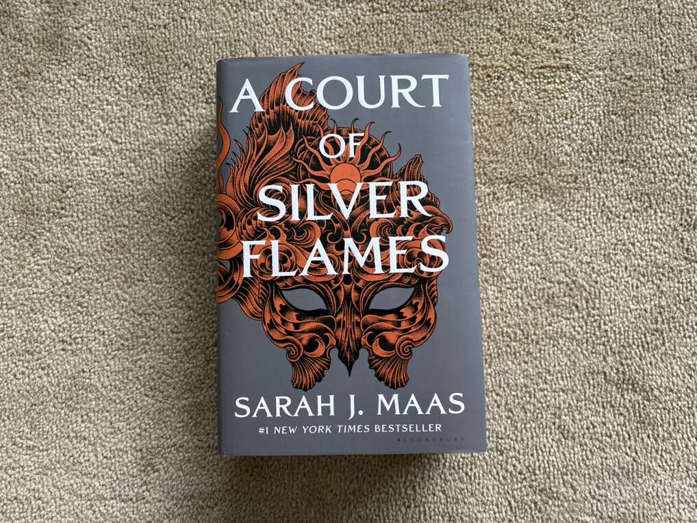A Court of Silver Flames, by Sarah J. Maas (2021 hardcover)