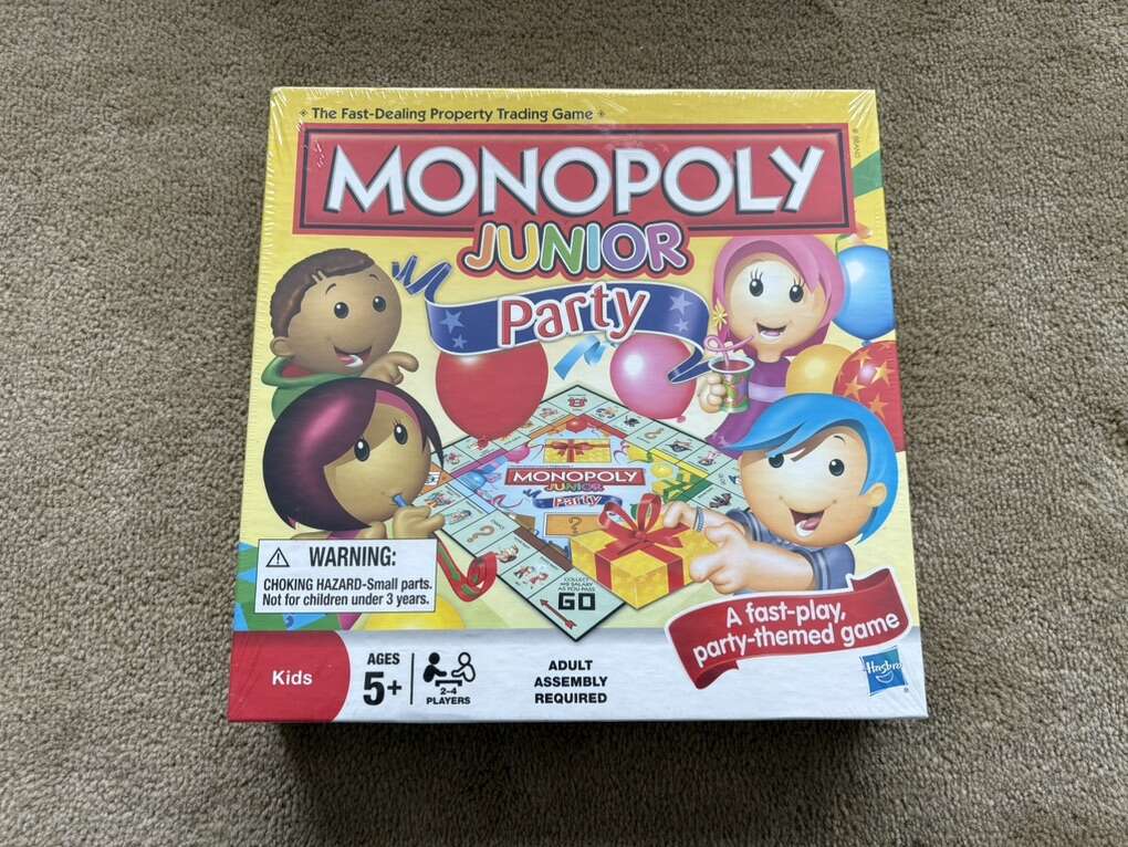 NEW Monopoly Junior Party Game