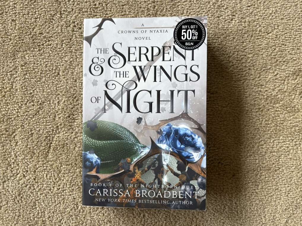 The Serpent of the Wings of Night, by Carissa Broadbent (paperback)
