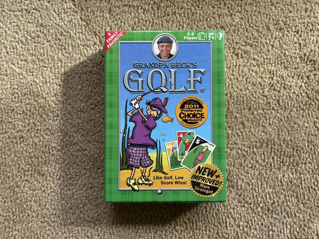 COMPLETE Grandpa Beck's Golf Card Game
