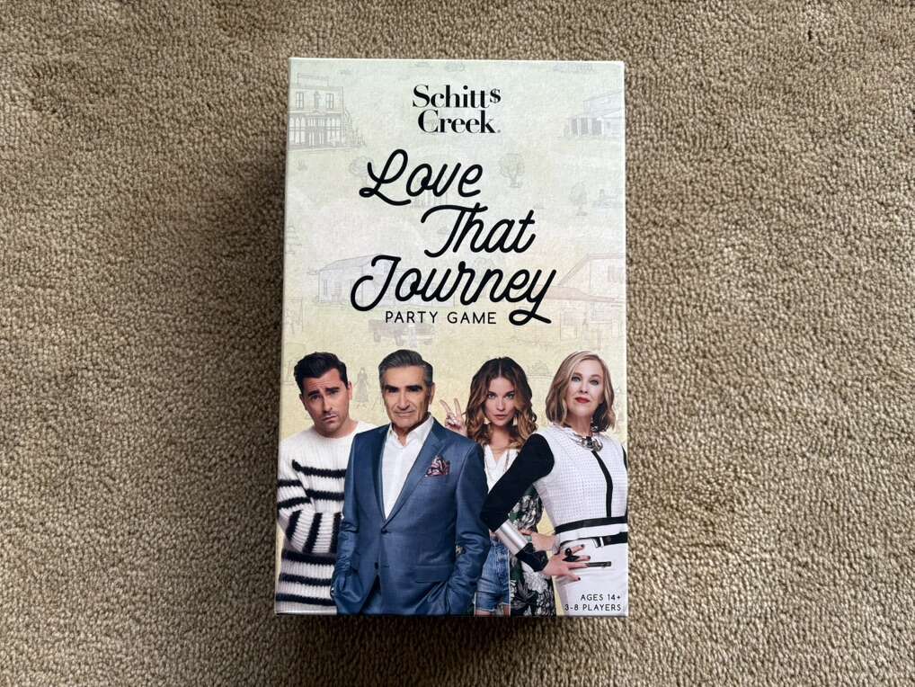 NEW Schitt's Creek Love That Journey Party Game