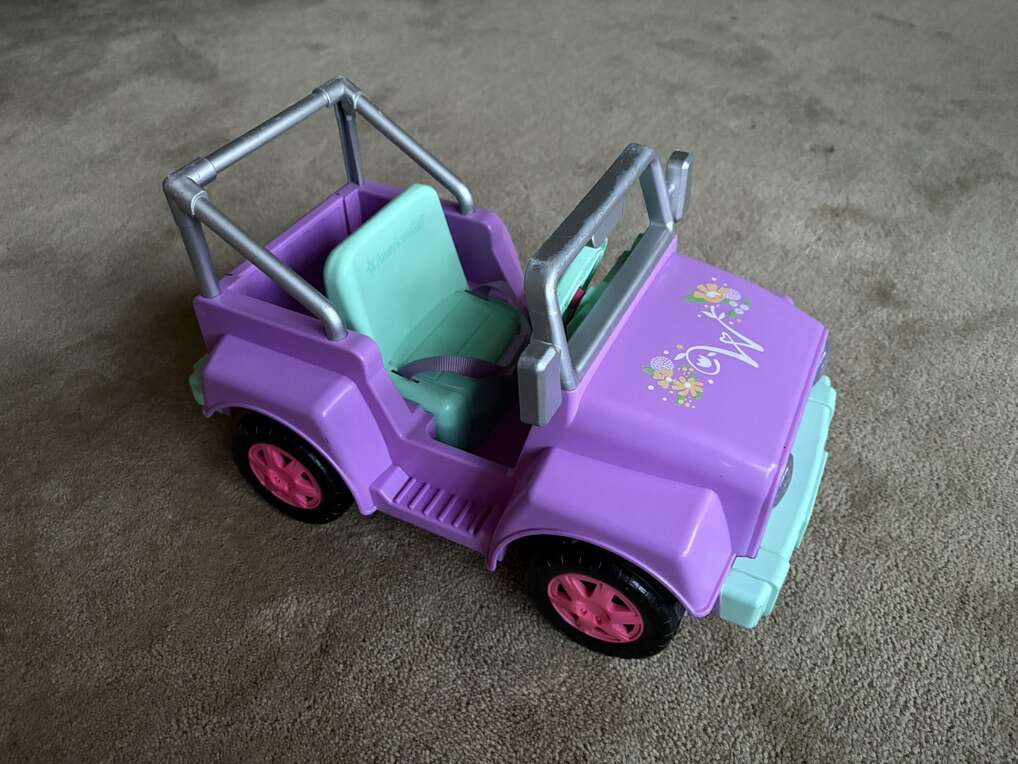 American Girl Wellie Wisher Garden Adventure Jeep
