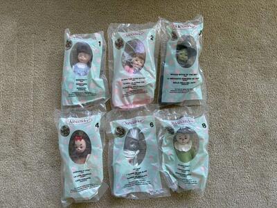 6 NEW 2007 McDonald's Madame Alexander Wizard of Oz Dolls