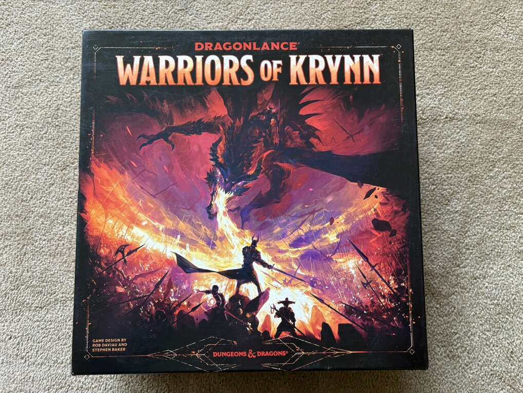 NEW D&D Dragonlance: Warriors of Krynn Game