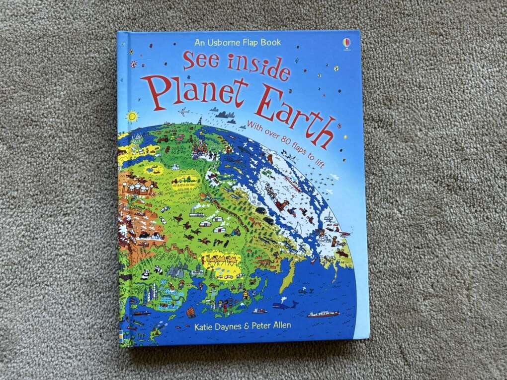 Usborne See Inside Planet Earth Flap Book