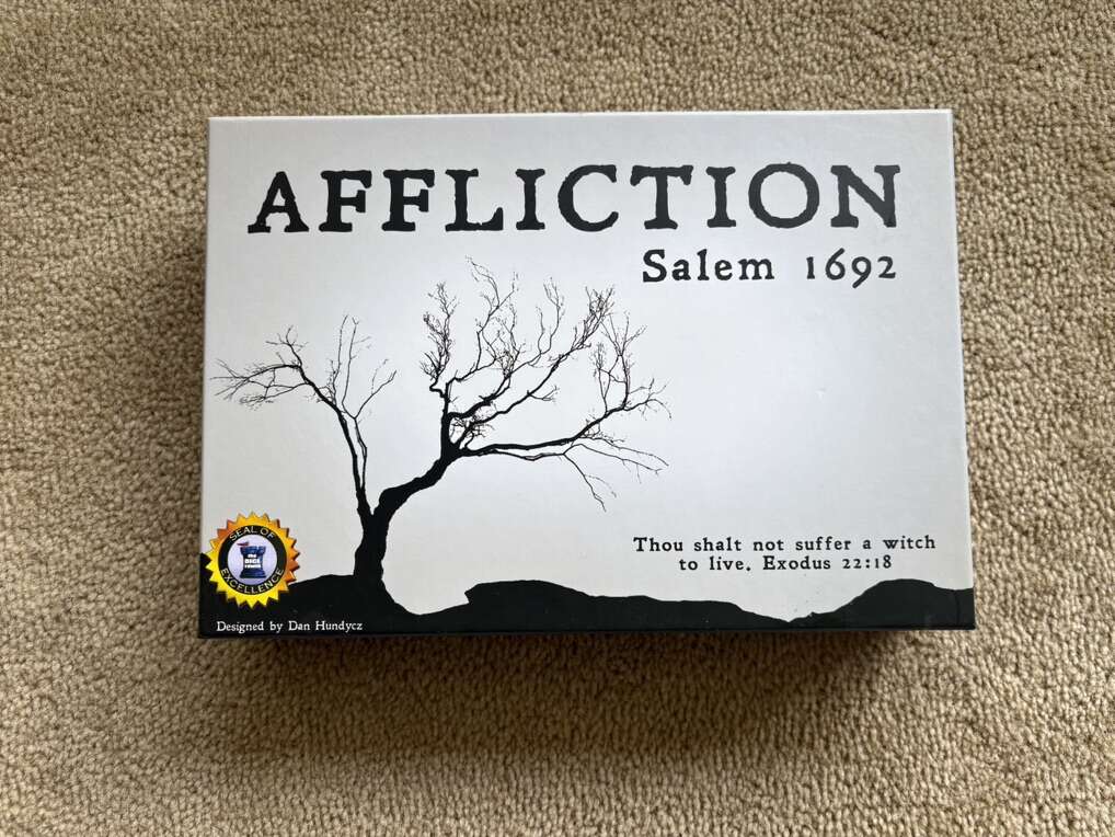 NEW Affliction: Salem 1692 Game