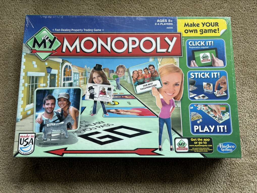 NEW My Monopoly board game