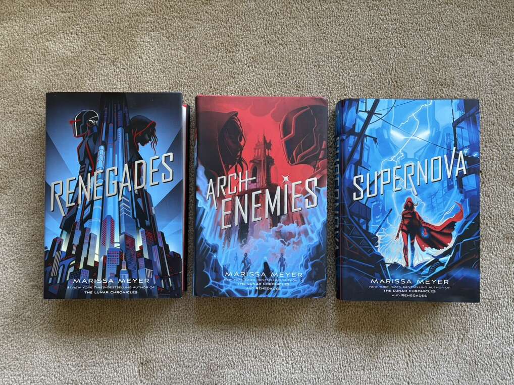 Renegades Complete Series, by Marissa Meyer (hardcovers)