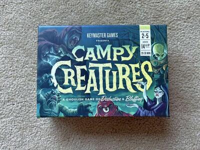 COMPLETE/NEW Campy Creatures Game (1st Edition)
