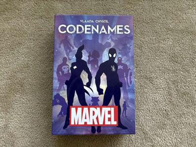 COMPLETE Codenames: Marvel Edition Game