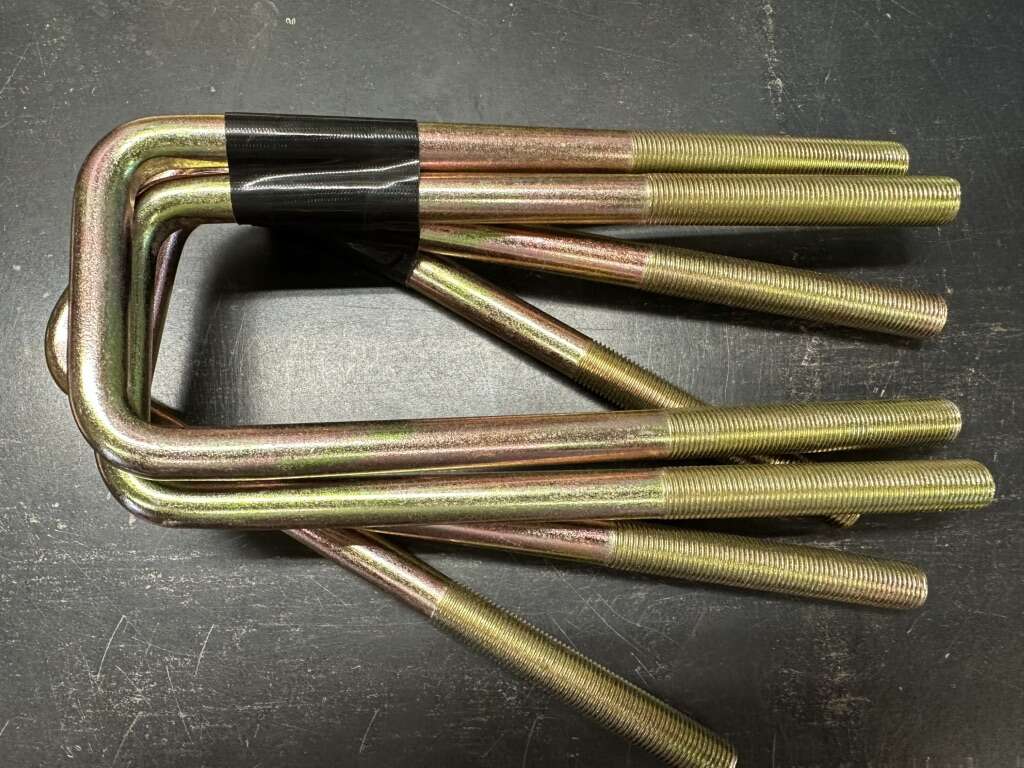 Leaf Spring U-Bolts 8.5 X 3