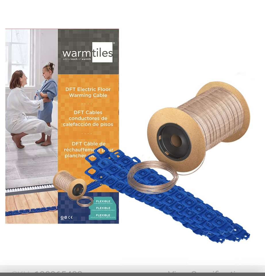 Electric Floor Warm Cable Kit