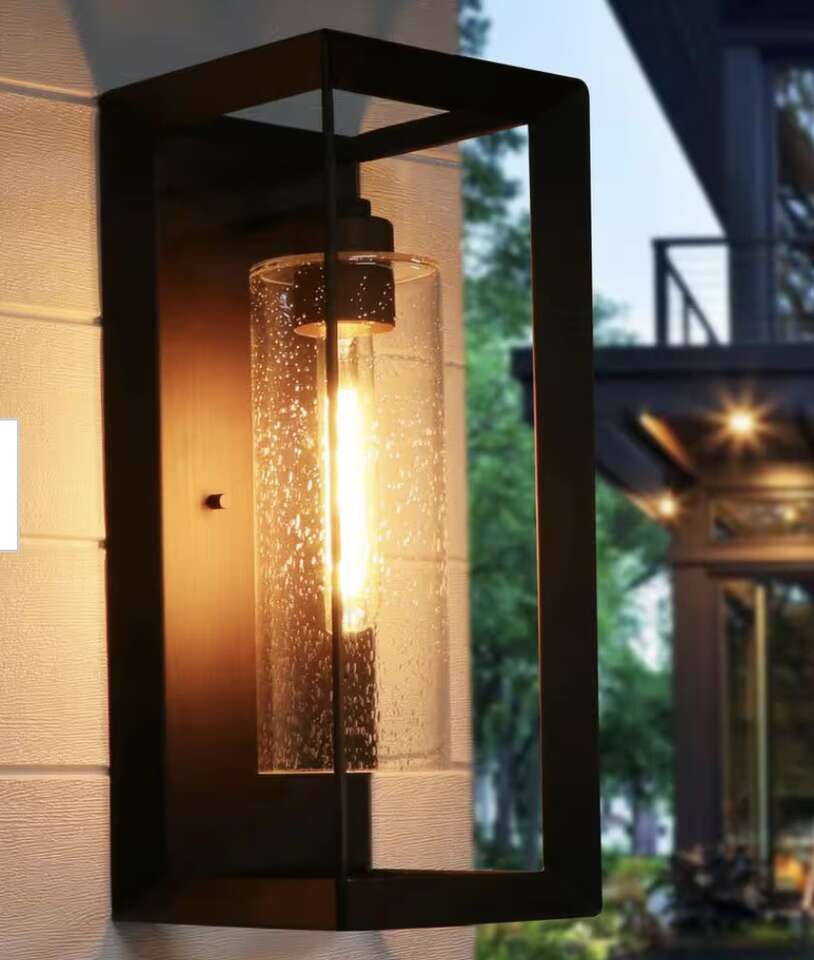 New Outdoor Wall Sconce Bronze