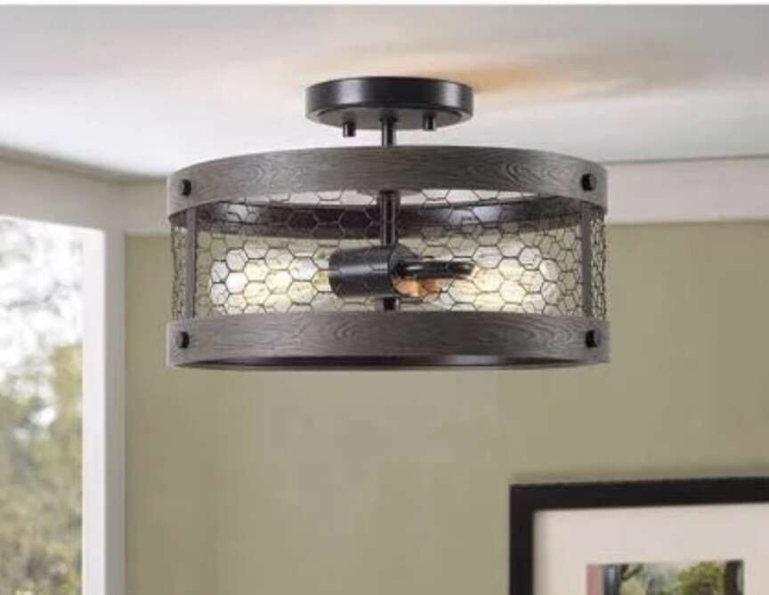 New Semi Flush Light