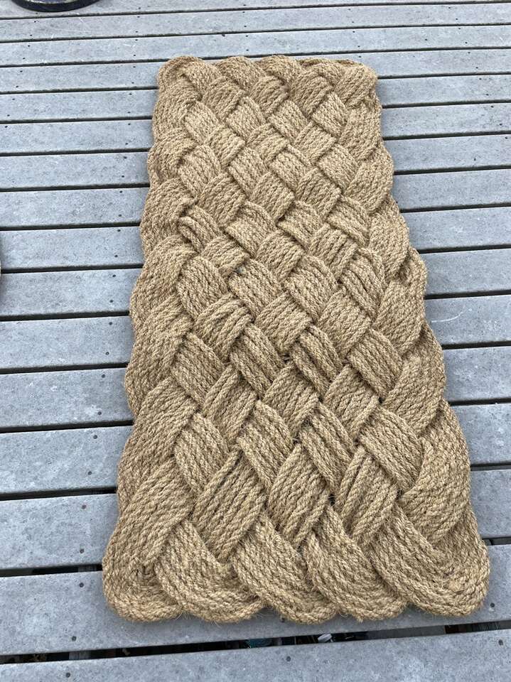 New Coir Braided Mat 2.5 X 5.5 Feet
